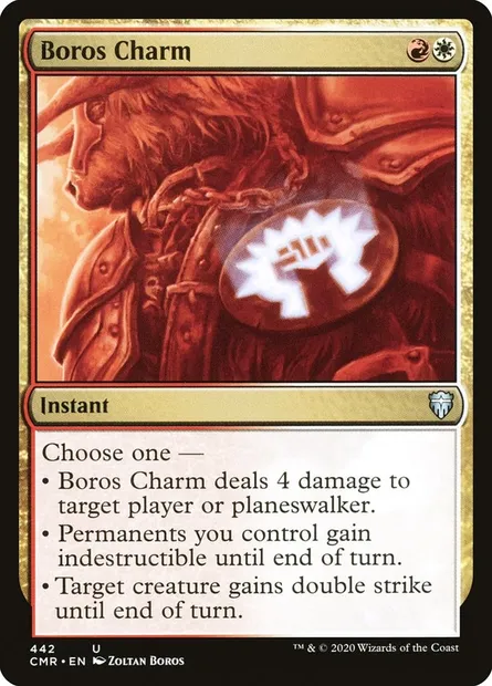 Boros Charm, Magic card CMR 442 — Commander Legends set