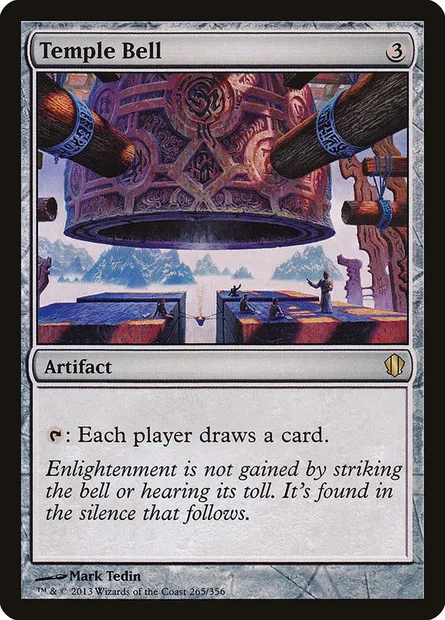 Temple Bell, Magic card C13 265 — Commander 2013 set