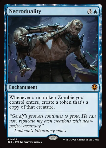 Necroduality, Magic card INR 79 — Innistrad Remastered set