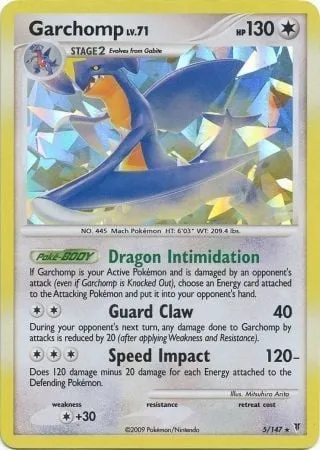 Carchacrok, carte Pokémon TDX 005-6 — extension Theme Deck & Blisters Exclusives