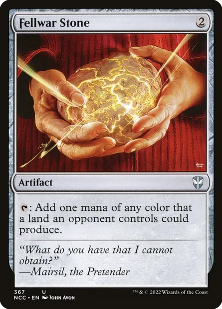 Fellwar Stone, Magic card NCC 367 — New Capenna Commander set