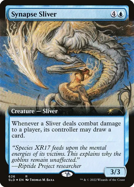 Synapse Sliver, Magic card SLD 626 — Secret Lair Drop set