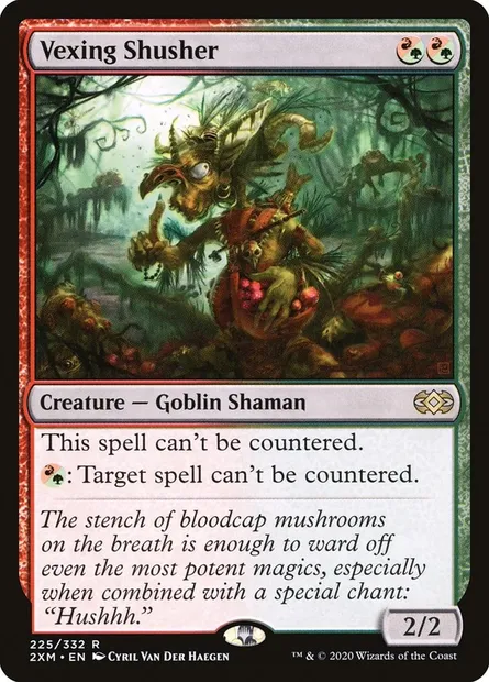 Vexing Shusher, Magic card 2XM 225 — Double Masters set