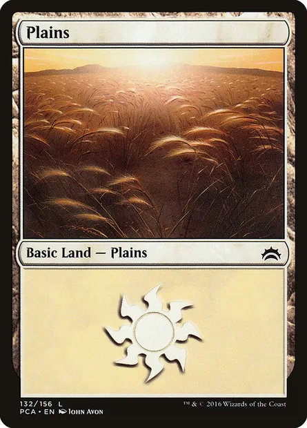 Plains, Magic card PCA 132 — Planechase Anthology set
