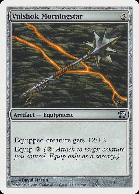 Morgenstern vulshok, carte Magic 9ED 315 — extension Neuvième Edition
