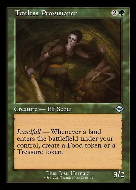 Tireless Provisioner, Magic card H2R 15 — Modern Horizons 2 Timeshifts set