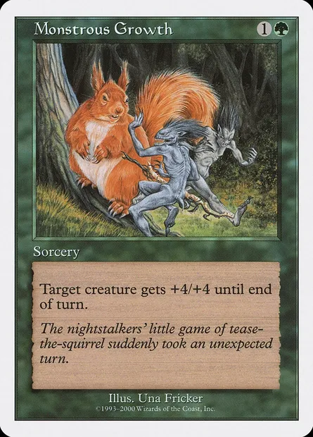 Croissance démesurée, carte Magic S00 41 — extension Starter 2000
