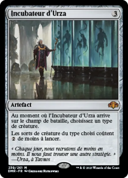 Incubateur d'Urza, carte Magic DMR 239 — extension Dominaria Remastered
