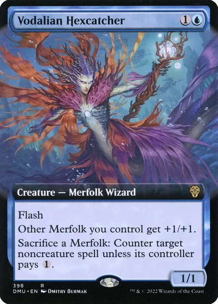 Vodalian Hexcatcher, Magic card DMU 398 — Dominaria United set