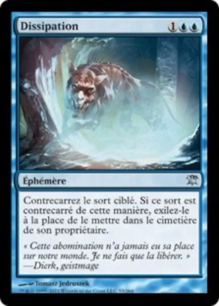 Dissipation, carte Magic ISD 53 — extension Innistrad