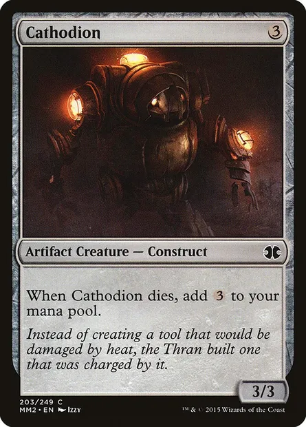 Cathodion, Magic card MM2 203 — Modern Masters 2015 set