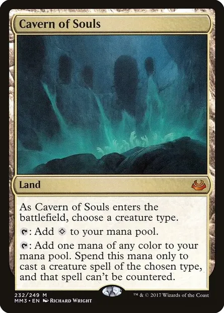 Caverne des âmes, carte Magic MM3 232 — extension Modern Masters 2017