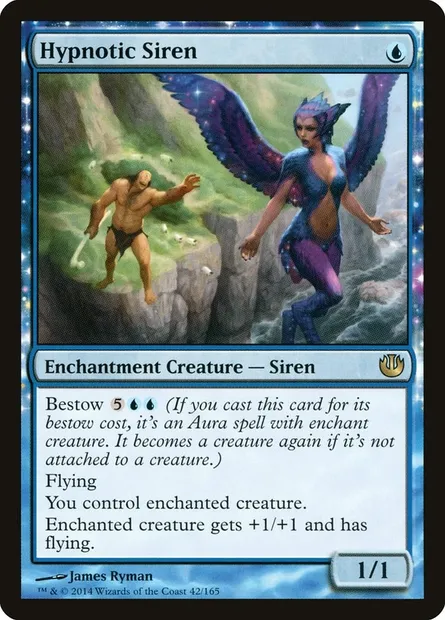 Hypnotic Siren, Magic card JOU 42 — Journey into Nyx set