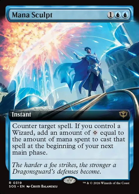 Mana Sculpt, Magic card SOS 319 — Secrets of Strixhaven set