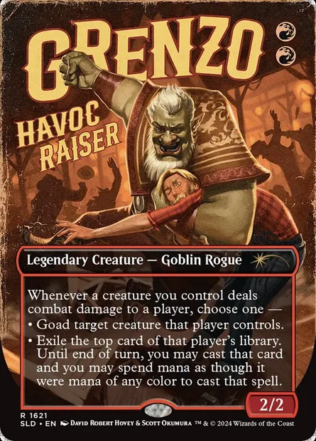 Grenzo, Havoc Raiser, Magic card SLD 1621 — Secret Lair Drop set