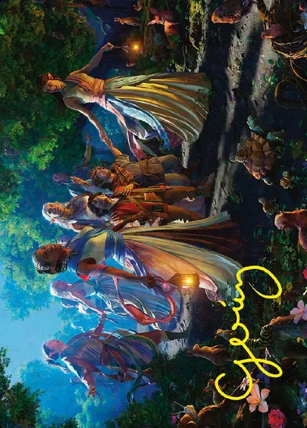 Realm Seekers // Realm Seekers, carte Magic ALTR 74 — extension Tales of Middle-earth Art Series