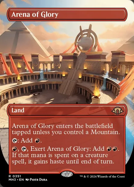 Arena of Glory, Magic card MH3 351 — Modern Horizons 3 set