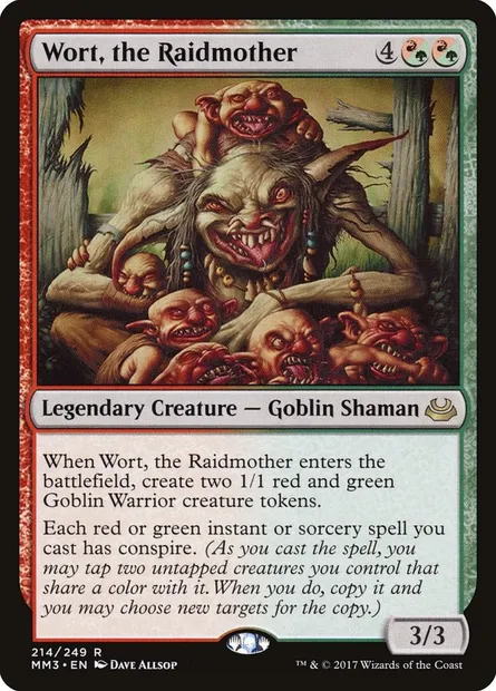 Moût, la Mère-pilleuse, carte Magic MM3 214 — extension Modern Masters 2017