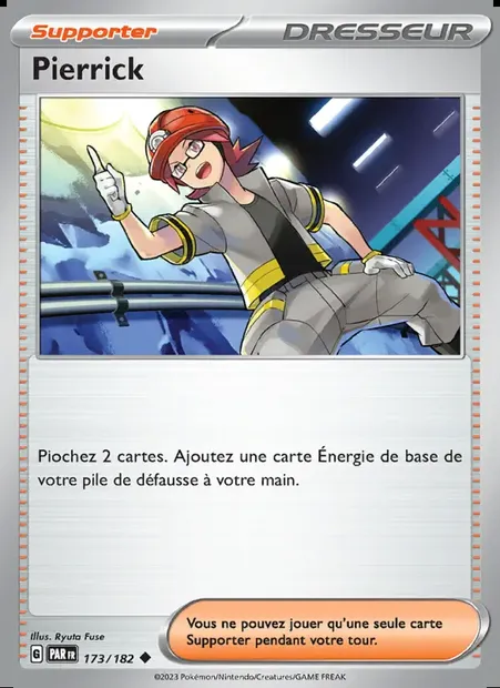 Pierrick, carte Pokémon PAR 173 — extension Faille Paradoxe