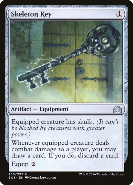 Skeleton Key, Magic card SOI 263 — Shadows over Innistrad set