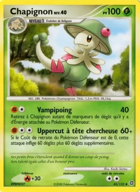 Chapignon, carte Pokémon SW 45 — extension Merveilles Secrètes