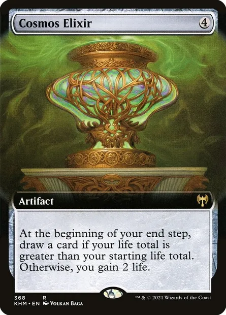 Elixir du cosmos, carte Magic KHM 368 — extension Kaldheim