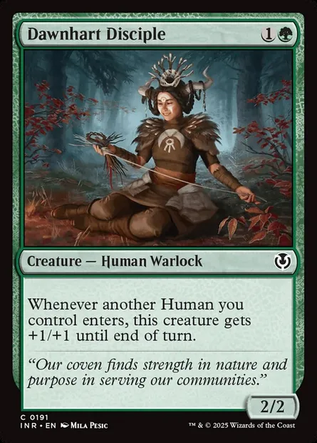 Disciple de Cerf-orient, carte Magic INR 191 — extension Innistrad Remastered