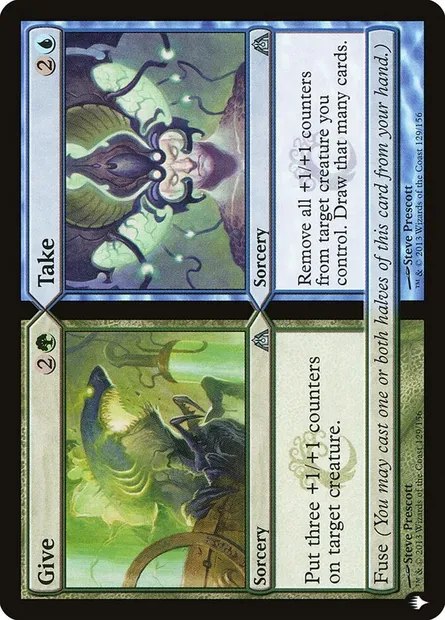 Give // Take, carte Magic PLST DGM-129 — extension The List
