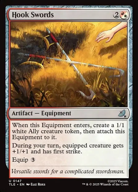 Hook Swords, Magic card TLE 147 — Avatar: The Last Airbender Eternal set
