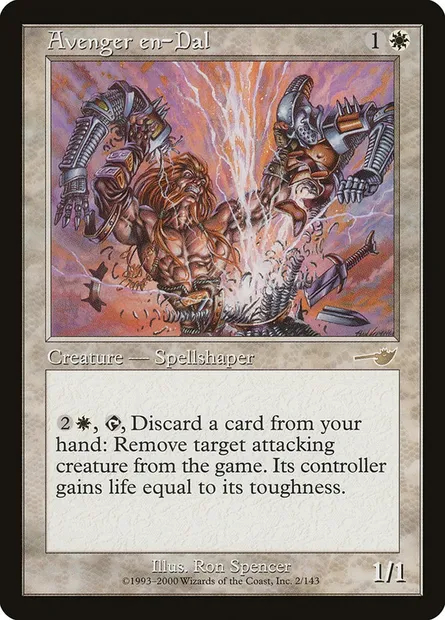 Avenger en-Dal, Magic card NEM 2 — Nemesis set