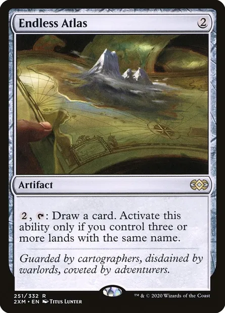 Endless Atlas, Magic card 2XM 251 — Double Masters set