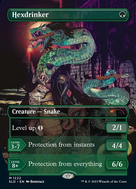 Hexdrinker, Magic card SLD 1222 — Secret Lair Drop set