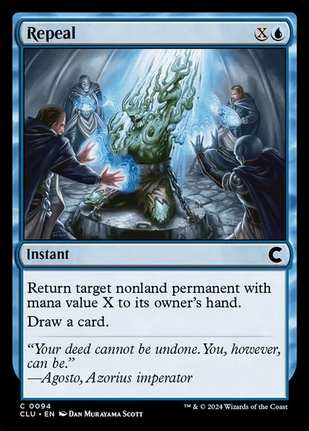 Repeal, Magic card CLU 94 — Ravnica: Clue Edition set