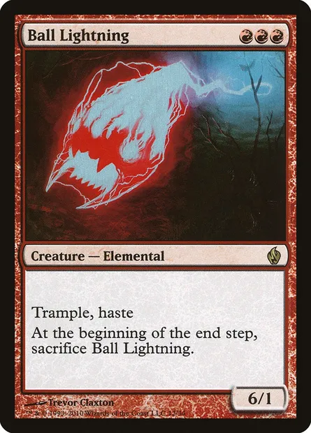 Ball Lightning, Magic card PD2 12 — Premium Deck Series: Fire and Lightning set
