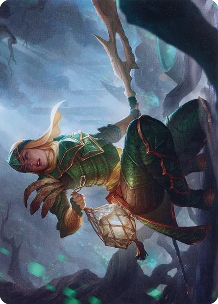 Argothian Opportunist // Argothian Opportunist, Magic card ABRO 22 — The Brothers' War Art Series set
