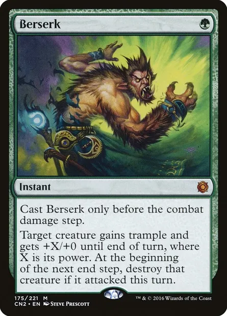 Berserk, Magic card CN2 175 — Conspiracy: Take the Crown set