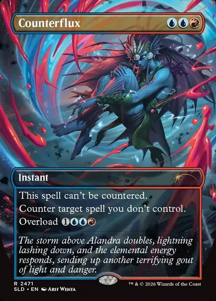 Counterflux, Magic card SLD 2471 — Secret Lair Drop set