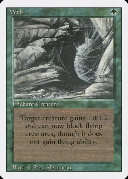 Web, Magic card 3ED 229 — Revised Edition set