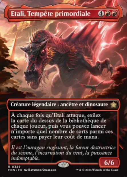 Etali, Tempête primordiale, carte Magic FDN 329 — extension Foundations