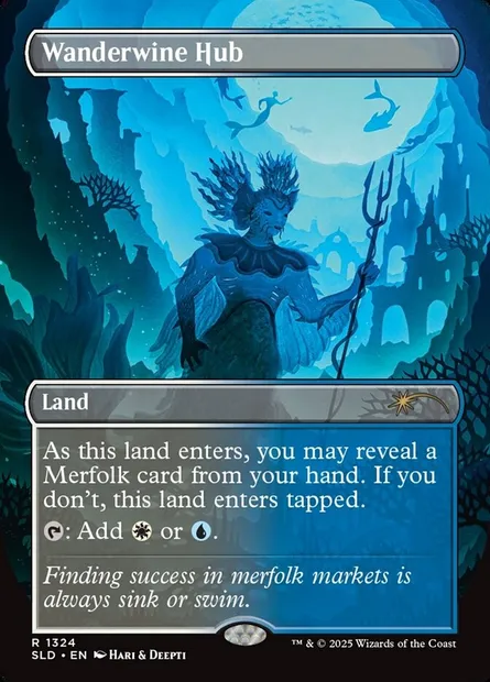 Centre de Vinerrance, carte Magic SLD 1324 — extension Secret Lair Drop
