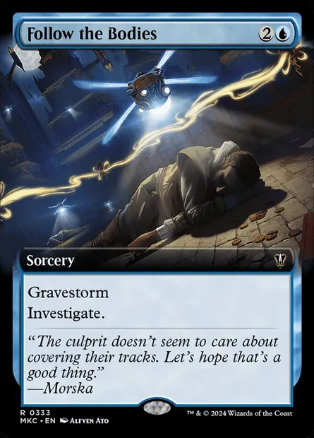 Follow the Bodies, Magic card MKC 333 — Murders at Karlov Manor Commander set