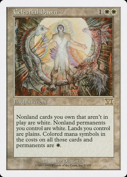 Celestial Dawn, Magic card 6ED 7 — Classic Sixth Edition set