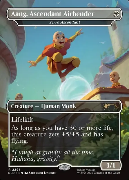 Serra Ascendant, Magic card SLD 2291 — Secret Lair Drop set