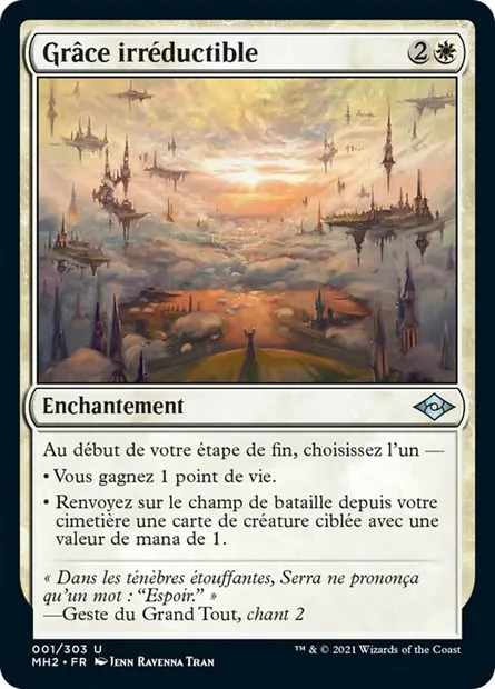 Grâce irréductible, carte Magic MH2 1 — extension Horizons du Modern 2
