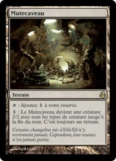 Mutecaveau, carte Magic MOR 148 — extension Leveciel