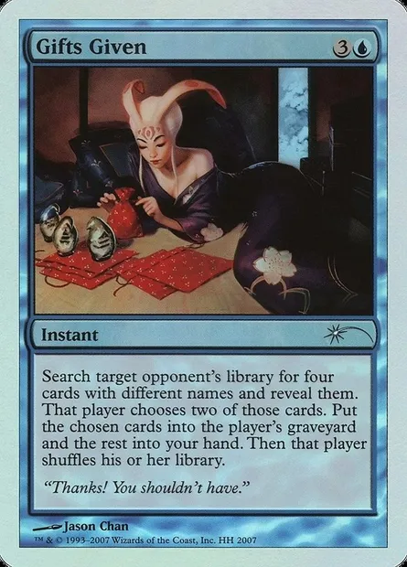 Gifts Given, Magic card HHO 7† — Happy Holidays set