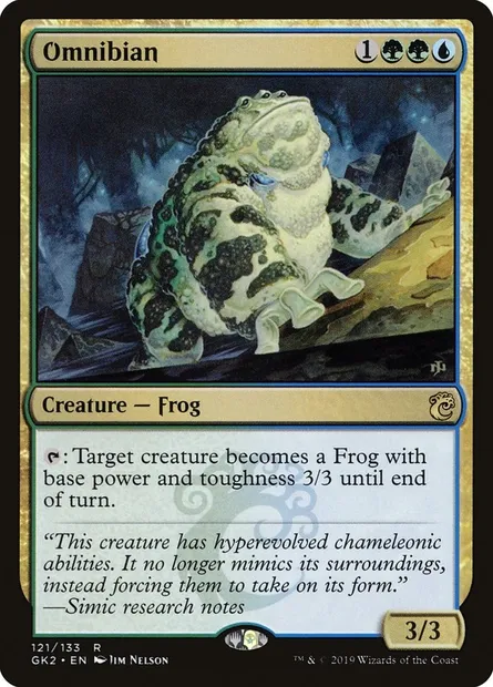 Omnibian, Magic card GK2 121 — RNA Guild Kit set