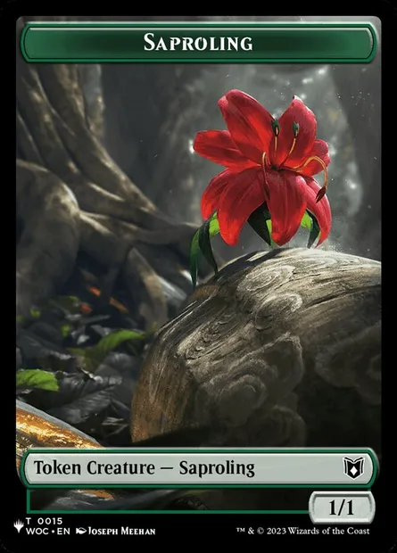 Saproling, carte Magic PLST TWOC-15 — extension The List