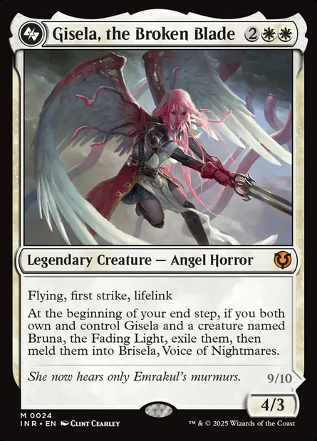 Gisela, the Broken Blade, Magic card INR 24 — Innistrad Remastered set