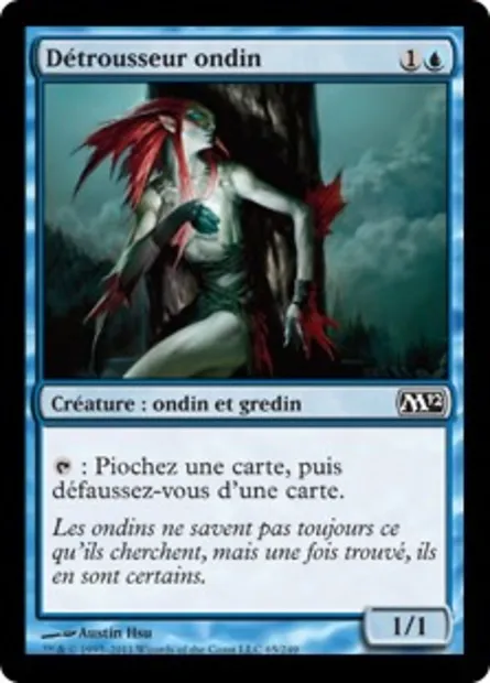 Détrousseur ondin, carte Magic M12 65 — extension Magic 2012